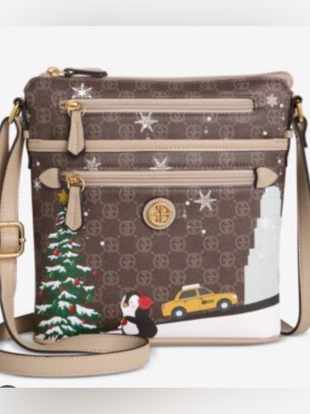 Giani Bernini Bears North South Crossbody Bag